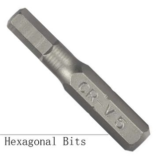 25mm Single End Screwdriver Hexagonal Bits