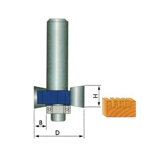 ''T"' Type Bits for Cutting Wood 