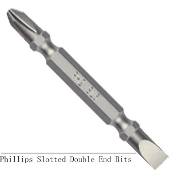 Phillips Slotted Double End Bits 