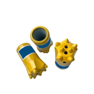 Long Drilling Footage R35-48mm Thread Button Bits for Gold Mines