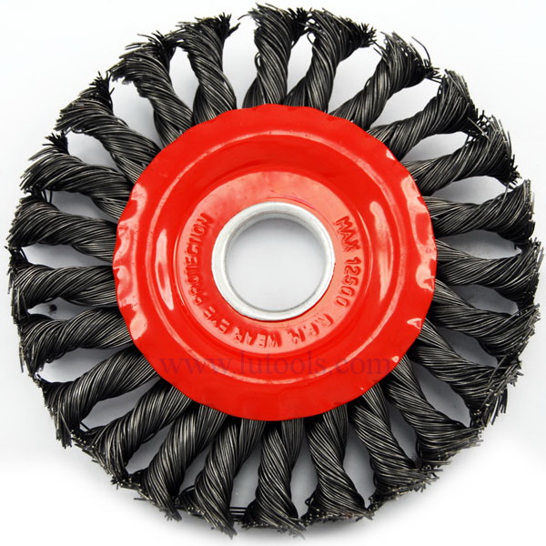 Circular Knotted Twist Wire Brush