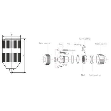 Keyless Chuck (DC-010)