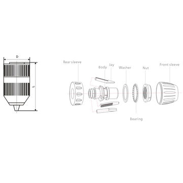 Keyless Chuck (DC-002) 