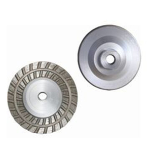 Double Row Turbo Grinding Cup Wheel with Aluminum Body