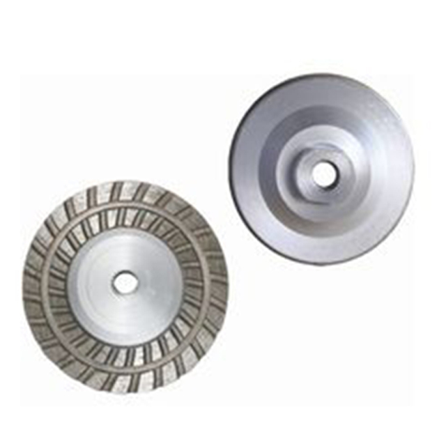 Double Row Turbo Grinding Cup Wheel with Aluminum Body