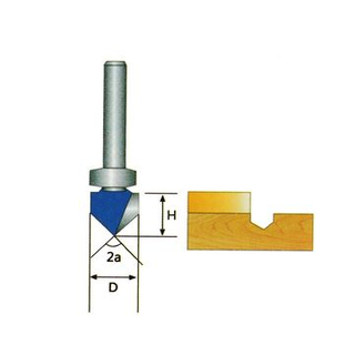 Pattern Template Trim Router Bit Shank Woodworking Cutter Tenon Cutter for Woodworking Tool(3)