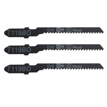 Bi-metal T119BO Crv 12TPI Jig Saw Blade for Wood Jig Curve Cutting Saw Blade 