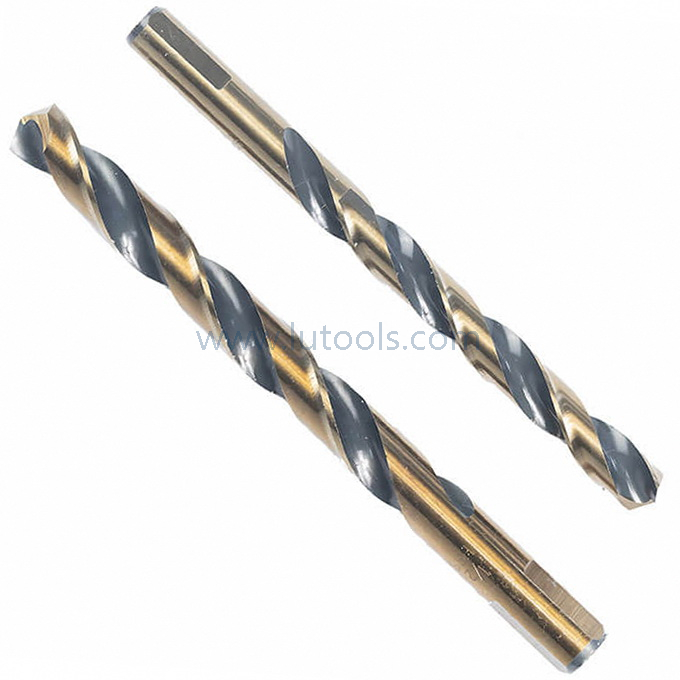 Black and Amber Color ( Black and Gold Color) HSS Twist Drill Bit