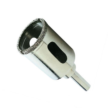 Diamond Hole Saw with Round Shank for Glass&Ceramic