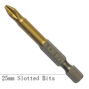 25mm ACR Slotted Bits 