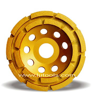 Double Row Diamond Cup Grinding Wheel (DG-002)