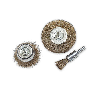 3pcs brass Wire Brush Set