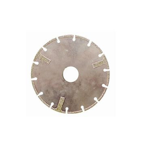 Electroplated Segmented Diamond Blade with 3 protectional Segment