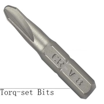 25mm Single End Screwdrive Torq-set Bits 