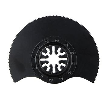 88mm Semi-circular Oscillating Saw Blade HCS For Multi Master Fein Decker Wood Cutting Tools 