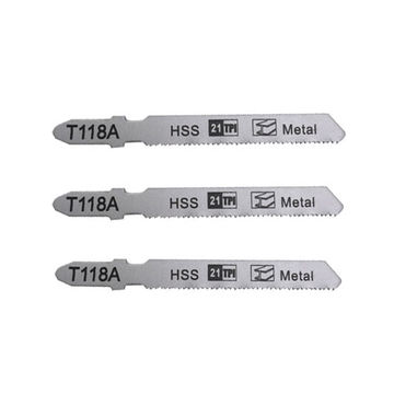 T118A T-Shank 21TPI Hcs Jig Saw Blade for Cutting Thin Sheet Metal