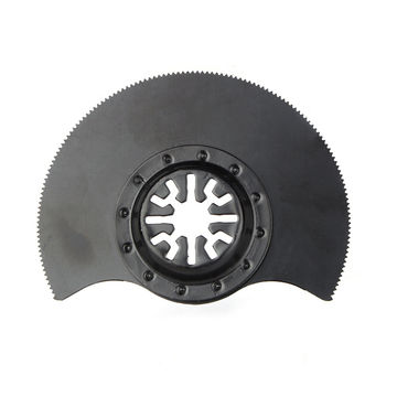 88mm Semi-circular Oscillating Saw Blade HCS For Multi Master Fein Decker Wood Cutting Tools 