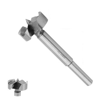 Round Shank Hinge Boring Wood Forstner Drill Bits with Continous Cutting Edge for Woodworking