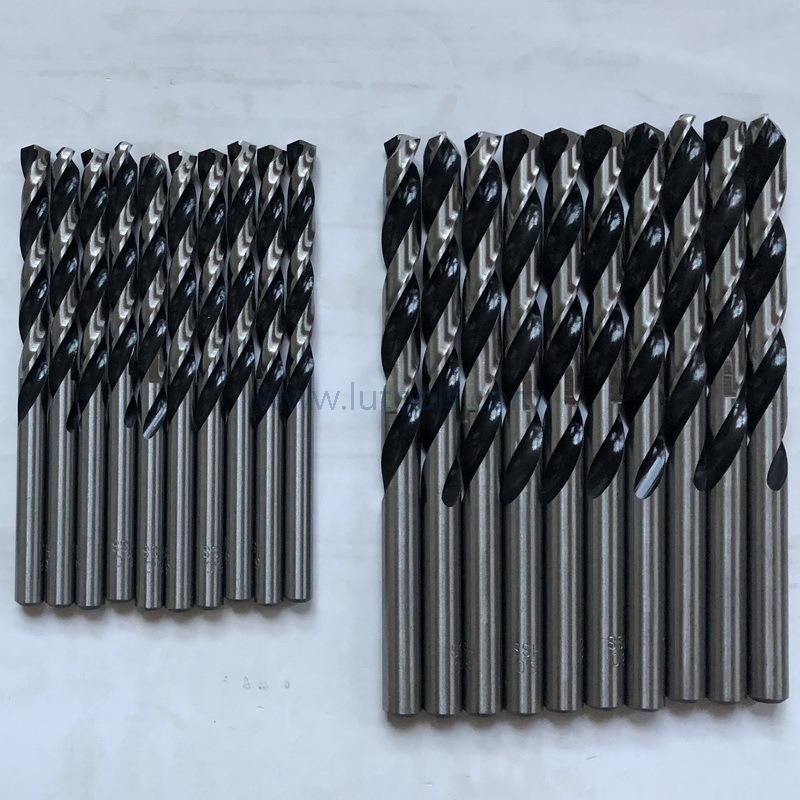 Black and White Color HSS Twist Drill Bit