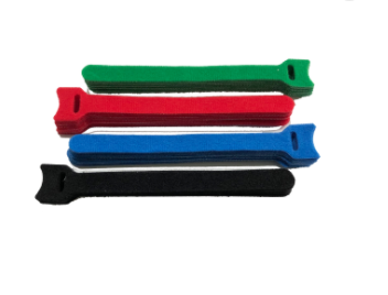 Colorful Flexible Automatic Reusable Carry Self Hook Loop Cable Tie