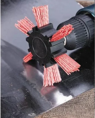 Nylon Flap Wheel Brushes with Shank 