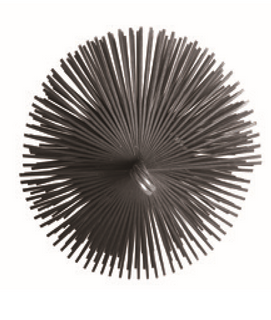 Chimney Brush -round Flap Steel Wire