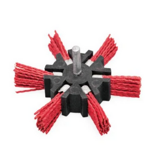 Nylon Flap Wheel Brushes with Shank 