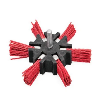 Nylon Flap Wheel Brushes with Shank 