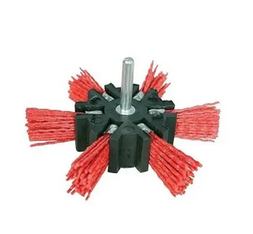 Nylon Flap Wheel Brushes with Shank 