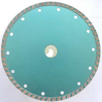 Turbo Diamond Saw Blades for Wet and Dry Cutting